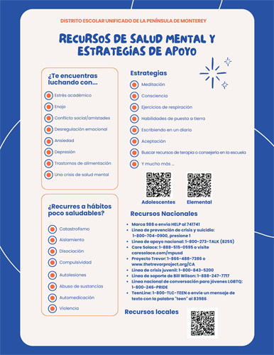 Mental Health Support Strategies Spanish
